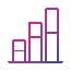 wired-gradient-166-bar-chart-diversified-double-hover-growth