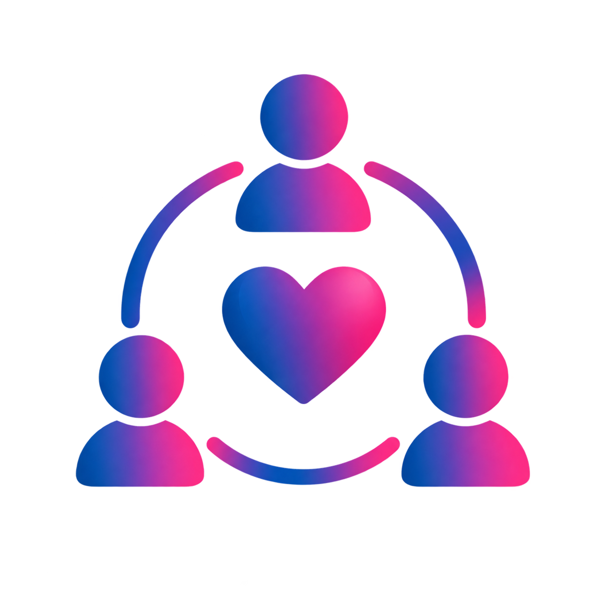 Peer-to-peer fundraising icon